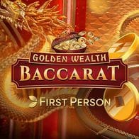 First Person Golden Wealth Baccarat screenshot